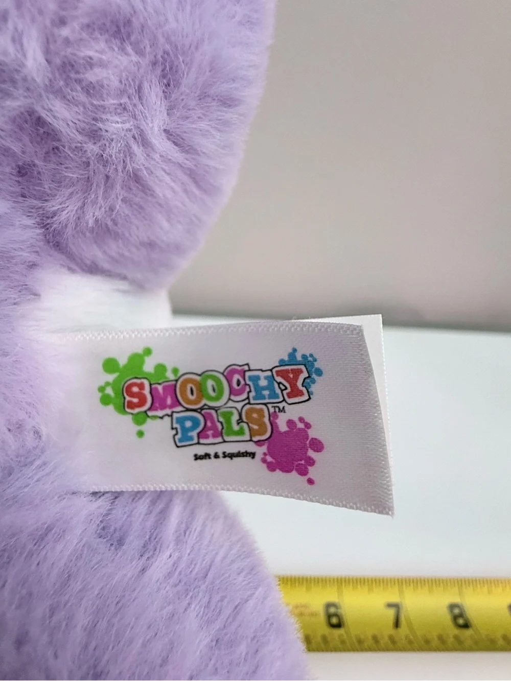 Smoochy Pals Purple Bunny Hoodie Plush 9.5